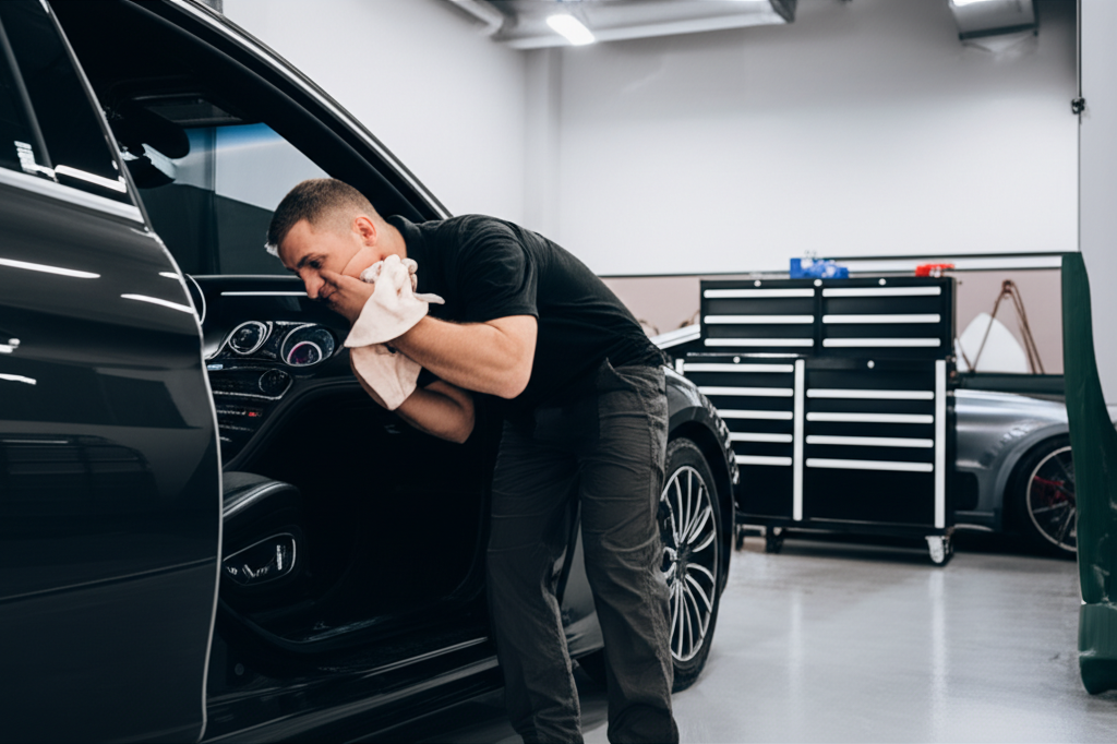 Professional car detailing